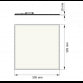 DAWN LED PANEL HN-PL6060 40W 6000K(4000lm)