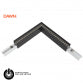 DAWN LED SVETILJKA LL40 L(90°) 21/18/15/12W CCT CRNA