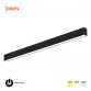 DAWN LED SVETILJKA LT-T-020 33/40/42/45W  CCT CRNA 1,2 met