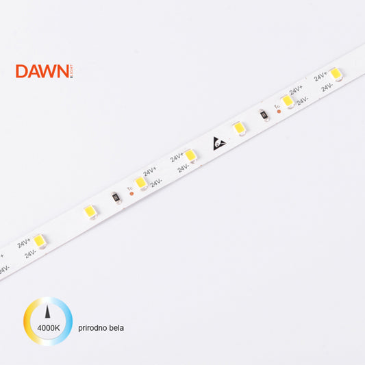 DAWN LED TRAKA HL 2835-60-NW 24V IP20 (5met, 4.8W/m, 8mm)