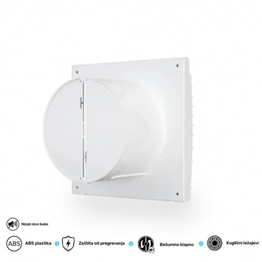 ERA VENTILATOR F125 SILENT 5C MRH