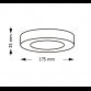 LED PANEL N/Z KNC5-12W 4000K