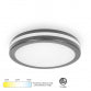 LED PLAFONJERA X09-300-24W 3000/4000/6500K IP65 ANTRACIT