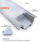 LED PROFIL LL-ALP007-R KOMPLET SIVI