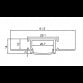 LED PROFIL LL-ALP071 KOMPLET SIVI