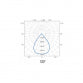 LED REFLEKTOR BR-FL100W-01K 5000K