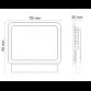 LED REFLEKTOR BR-FL10W-04A2 CRNI