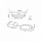 LED ROZETNA L0940-10 SMART 9W 2700K