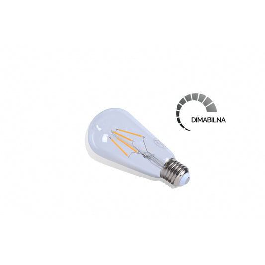 LED SIJALICA FILAMENT ST64 4W 2700K E27 DIM