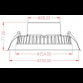 LED SVETILJKA CPS-Y-Y8A20-20W-4000K (118011-4)