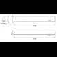 LED SVETILJKA KL T5 0,3m 4W 6500K PREKIDAC BELA
