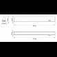 LED SVETILJKA KL T5 0,9m 12W 6500K PREKIDAC BELA