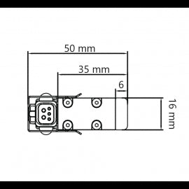 LED SVETILJKA TF-16-0101 7W 4000K 24V IP65 0.5M