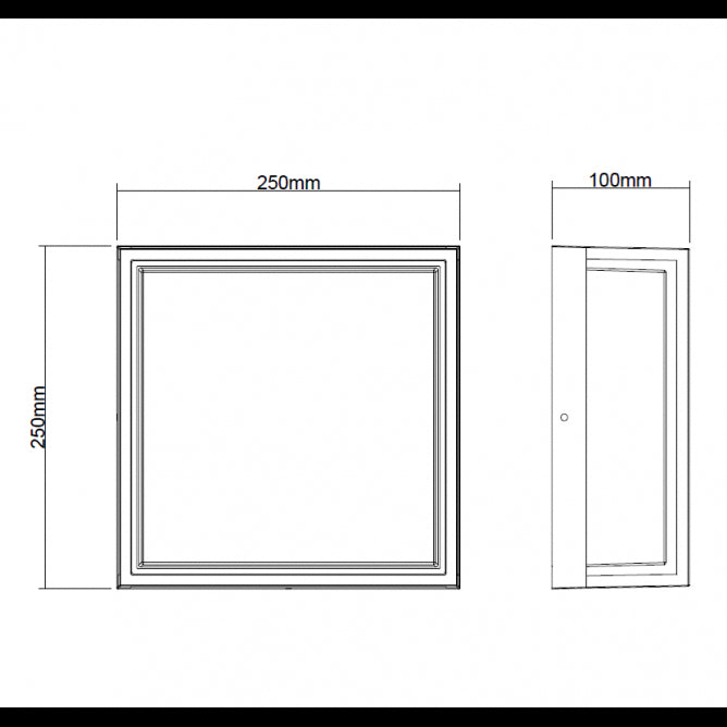 LED SVETILJKA W13255 20W 4000K IP54 BELA
