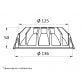 LED UGRADNA SVETILJKA 118001-5 20W 3000K