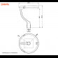 LED ULICNA SVETILJKA GSL09S 60W 4000K 7800lm IP66