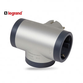 LG 694523 ADAPTER BOCNO 3X2P+E (ALU/T.SIVA)