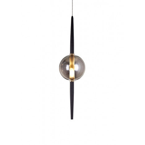 LUNA 150 VISILICA G9 WITHOUT BULB- SMOKE GLASS
