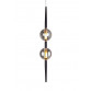 LUNA 152 VISILICA G9 WITHOUT BULB-SMOKE GLASS