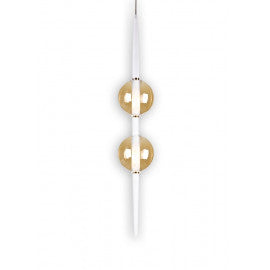 LUNA 153 VISILICA G9 WITHOUT BULB AMBER GLASS