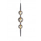 LUNA 154 VISILICA G9 WITHOUT BULB SMOKE GLASS