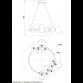 LUNA 200 VISILICA 24*G9 CRNA