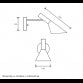 LUNA 297 ZIDNA LAMPA 1*E27