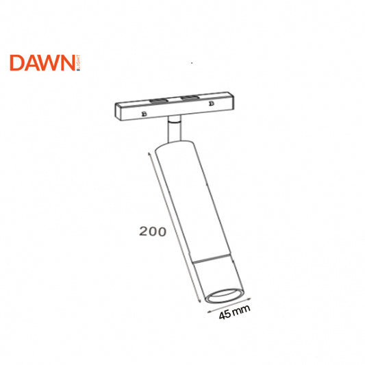 MAGNETIC REFLEKTOR LED5-10W 3000K 24° 48V DC BAKAR