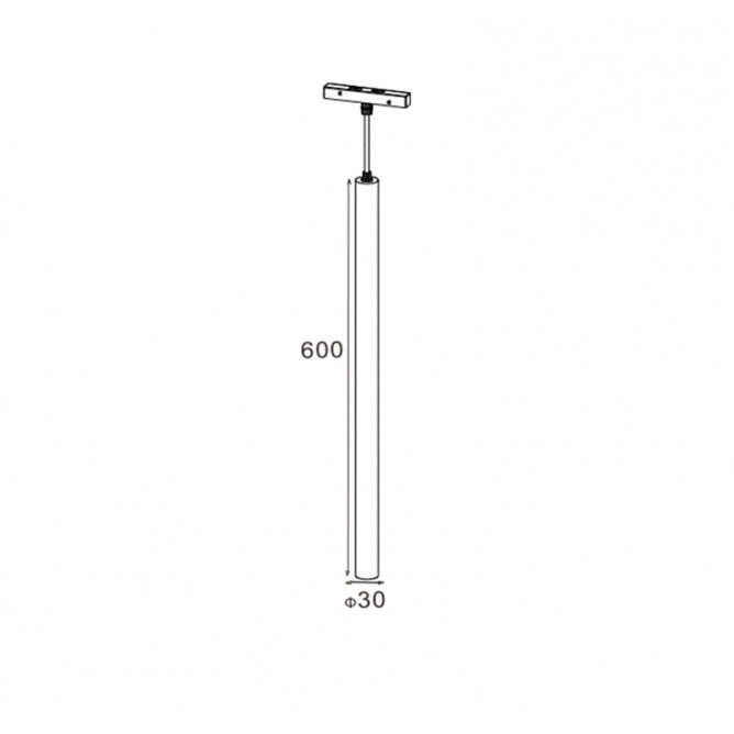 MAGNETIC VISILICA 600 LED09-7W 3000K 24° 48V DC NEW