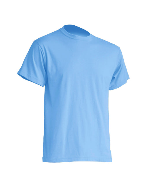 Muška T-shirt majica kratki rukav svetlo plava, 150gr