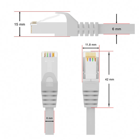 PATCH AN-UTP CAT5E 15M KABL (6560)