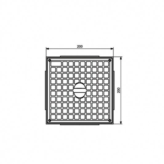 PODNA PVC KUTIJA 20X20 MD9140
