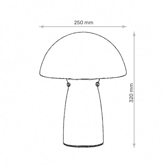 RL STONA LAMPA HN2456-B/G MATT BLACK + WHITE