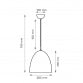 RL VISILICA HN8247-WH/WH MATT WHITE + WHITE INSIDE