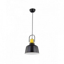 RUSTIK 103 VISILICA 1*E27 CRNA