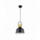 RUSTIK 103 VISILICA 1*E27 CRNA