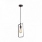RUSTIK 116 VISILICA 1*E27 CRNA