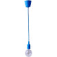 RUSTIK 119 VISILICA 1*E27 PLAVA pvc