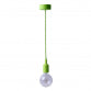 RUSTIK 119 VISILICA 1*E27 ZELENA pvc