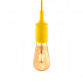 RUSTIK 119 VISILICA 1*E27 ZUTA pvc