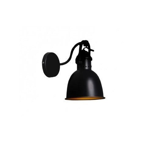 RUSTIK 15 ZIDNA LAMPA DSWL84 1*E27 CRNA