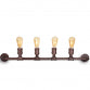 RUSTIK 29 ZIDNA LAMPA W0021-4 4*E27 cupreous