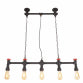 RUSTIK 37 LUSTER P0048-5A 5*E27 rust