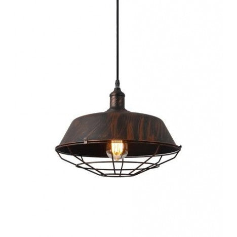 RUSTIK 86 VISILICA 1*E27 GOLD/BLACK