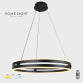SOLEA 14 LUSTER 48W 3000/4000/6000K CRNA