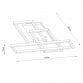 SOLEA 36 PLAFONSKA SVETILJKA 60W 3000/4000/6000K CRNA/DRVO DIM