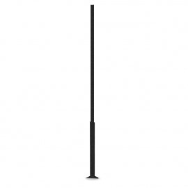 STUB SA STOPOM 4M GALVANIZOVAN CRNI