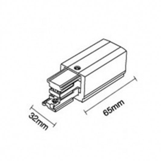 TROF NAPOJNI KONEKTOR WSO-24B(R) CRNI