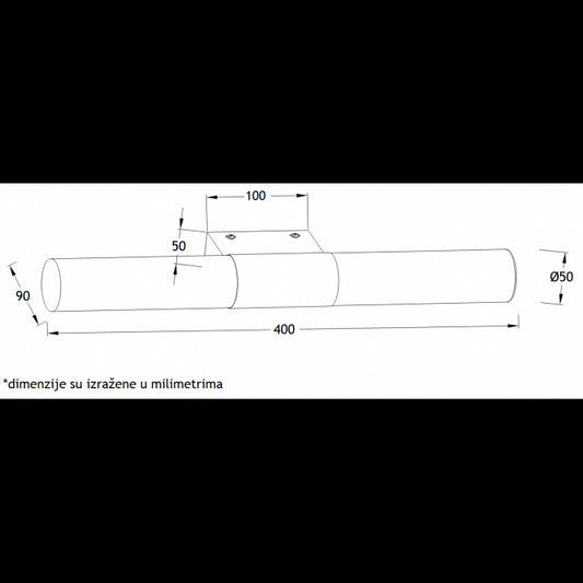 VESTA 146 ZIDNA LAMPA LED 8W 4200K