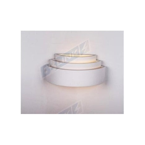 VESTA 192 ZIDNA LAMPA GIPS 1*E14 bela